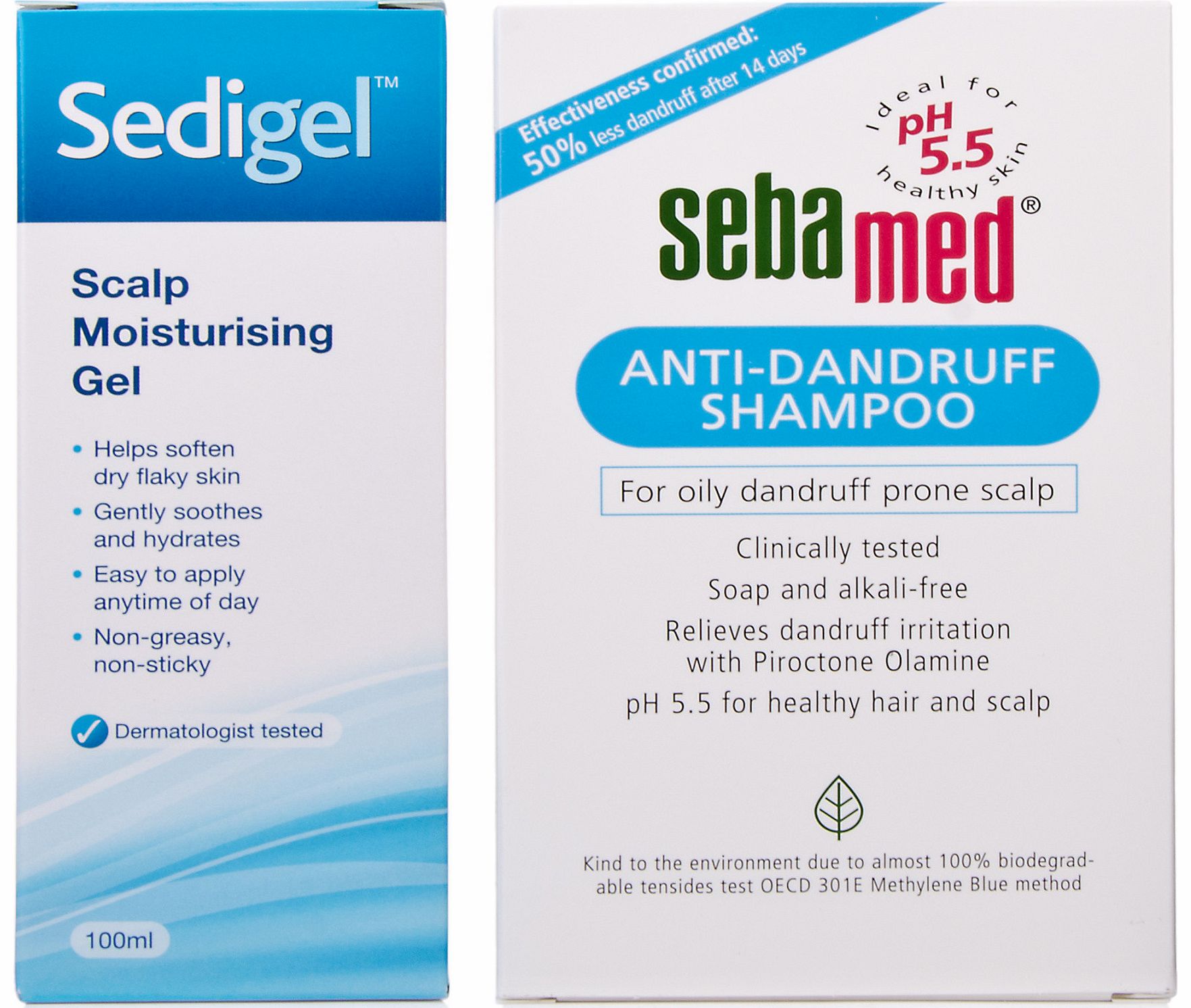 Anti-Dandruff Shampoo + Sedigel Scalp