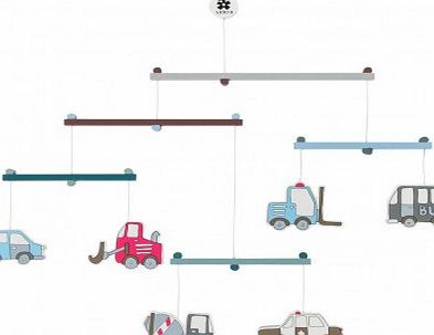 Sebra Car Mobile - Blue `One size