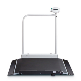 seca 677 Digital Wheelchair Scales with Handrail