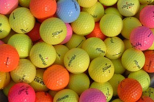 Second Chance 300 Mixed Colour Golf Balls Box
