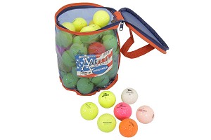 Second Chance 50 Mixed Colour Golf Balls