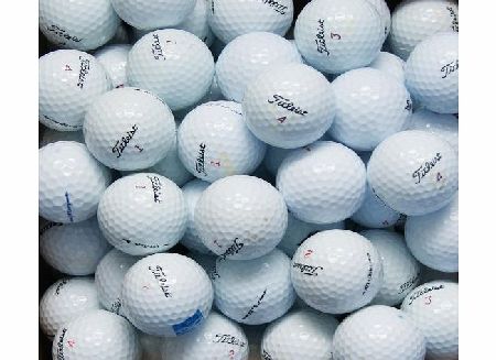 Second Chance Titleist 100 Assorted Model Lake Golf Balls Grade B