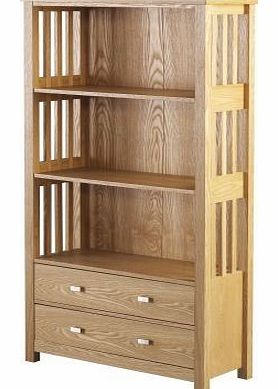 Ashmore 2 Drawer Bookcase (High)