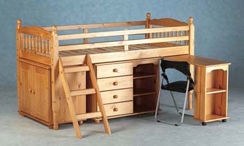 Seconique Aspen Study Bunk Bed