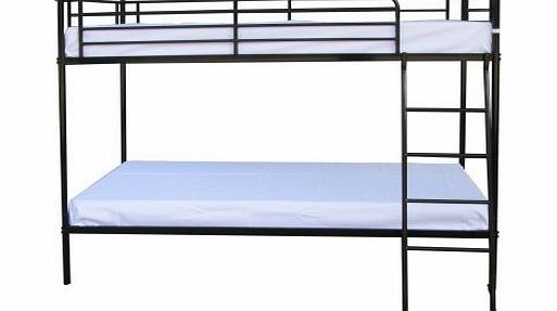 Seconique Brandon 3ft Bunk Bed in Black
