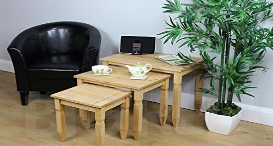 Seconique by Home Discount Corona Nest of Tables