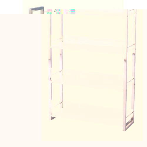 Charisma High Gloss 4 Shelf Bookcase