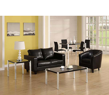 Seconique Charisma High Gloss Living and Dining Set