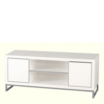 Seconique Charisma High Gloss TV Unit in White