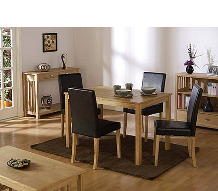 Seconique Clearance - Ashmere Rectangular Dining Table