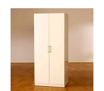 Seconique Clearance - Charisma High Gloss 2 Door Wardrobe