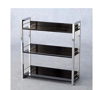 Seconique Clearance - Charisma High Gloss 3 Shelf Bookcase