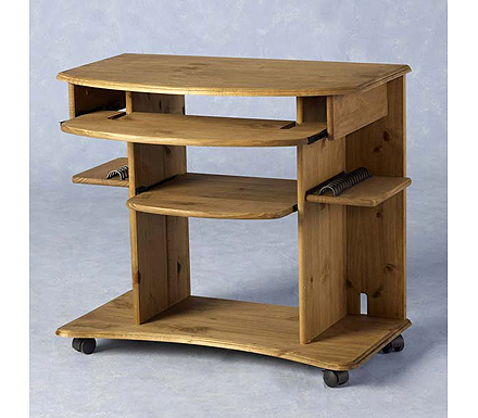 Seconique Clearance - Margate Pine Computer Desk