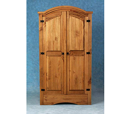 Seconique Clearance - Original Corona Pine 2 Door Wardrobe