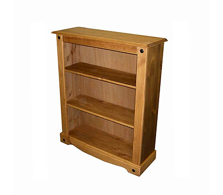 Seconique Clearance - Original Corona Pine 3 Shelf Bookcase