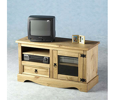 Clearance - Original Corona Pine Wide TV Unit