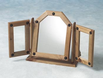 Seconique Corona Triple Swivel Mirror