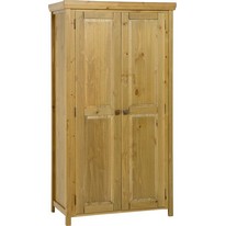 Seconique Ecuador 2 Door Wardrobe in Oak