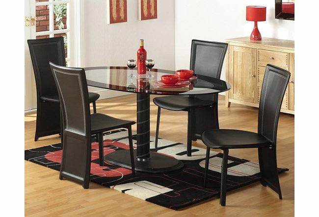 Seconique GRADE A1 - Seconique Cameo Oval Dining Set