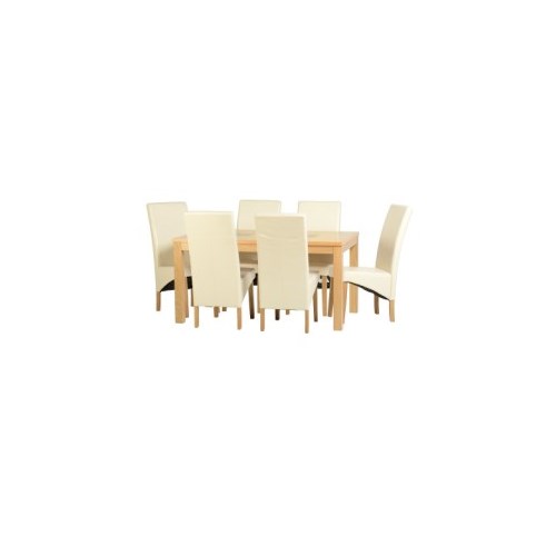 GRADE A1 - Seconique Wexford 59 Dining Set - G1