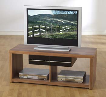Seconique Hollyhurst Walnut Entertainment Unit