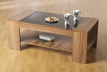 Seconique Hollywood Walnut and High Gloss Coffee Table
