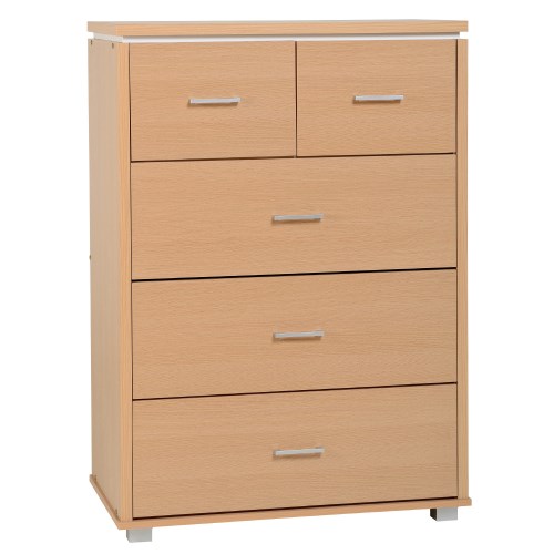 Julia 3 Over 2 Drawer Chest In Beech