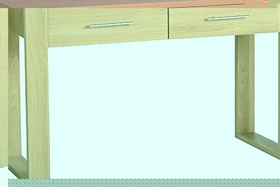 Seconique Kingston 2 Drawer Dressing Table in Euro Oak