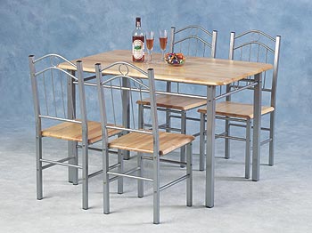 Seconique Louis Silver Dining Set