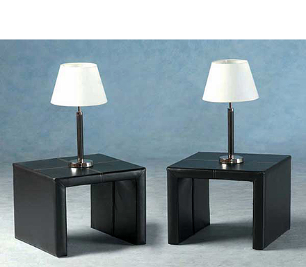 Luxor Bedside Table Brown (pair)