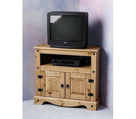 Seconique Original Corona Pine Corner TV Unit