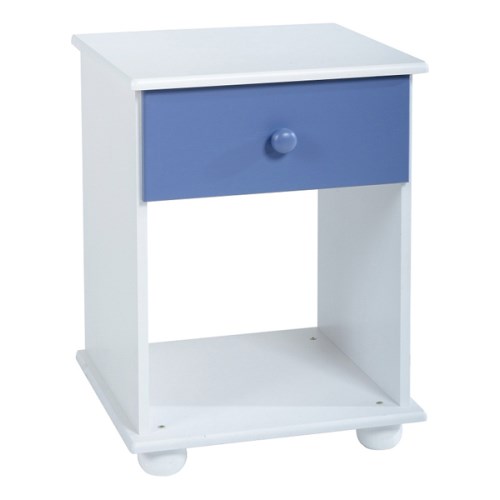 Rainbow 1 Drawer Bedside Cabinet in