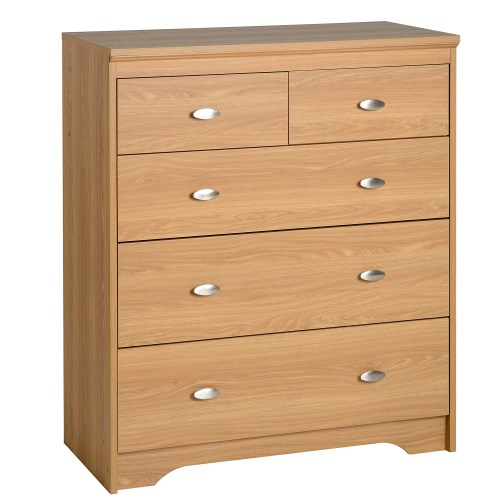 Seconique Regent 3 2 Drawer Chest in Teak Effect