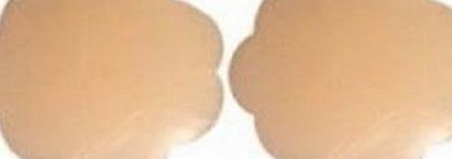 Secret Covers Petal Shaped Reusable Silicone Nipple Cover (1 pair) Nude Colour