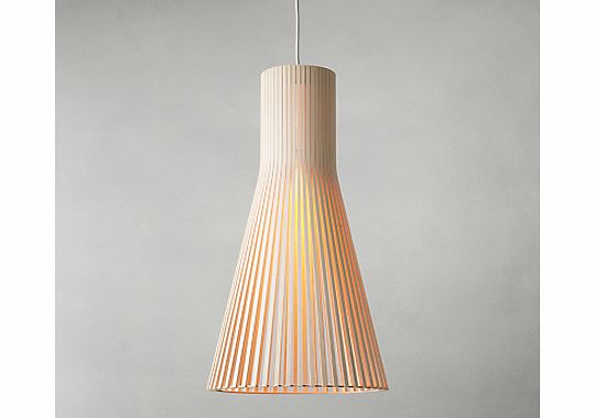Secto Ceiling Light, Birch