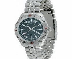 Sector Mens Black Steel Watch