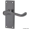 Securit 118mm Chrome Scoll Latch Handles 1 Pair