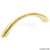 Securit 64mm Polished Brass Rainbow Pull Handles