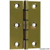 75mm Double Steel Washered Brass Hinges