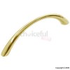 Securit 96mm Polished Brass Rainbow Pull Handles
