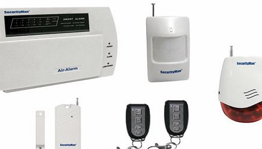 SecurityMan D.I.Y. Wireless Home Alarm System Kit