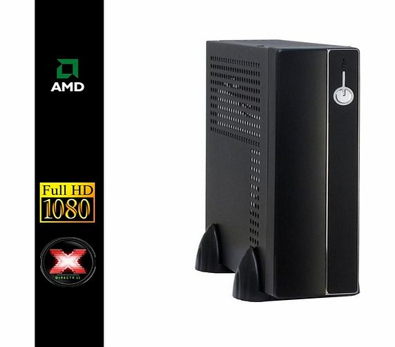 SEDATECH Mini-PC Multimedia (AMD E-350 2x1.6Ghz, Radeon