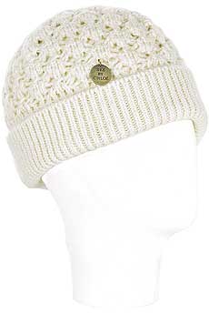 Chunky knit beanie hat