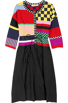 See by Chloandeacute; Patchwork knit dress
