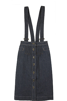 See by Chloandeacute; Stretch denim skirt