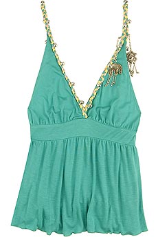 Camisole top with charms