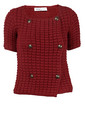 see by chloe knitwear red