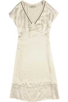 See by Chloe Satin Empire Dress