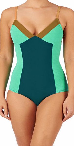 SEEA Womens SEEA Riviera One Piece Swimsuit - Seaglass