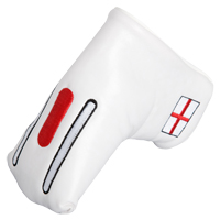Putter Cover St Georges Cross - White.